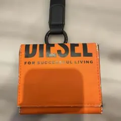 R*a様 DIESEL 三つ折り財布 オレンジ