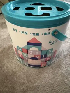 木製動物キャラクター積み木セット