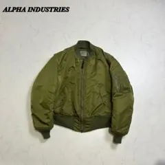 【USA製】90s アルファインダストリーズ MA-1 グランドクルー L