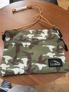 新品未使用品！L.L.Bean カモフラージュ サコッシュ