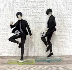 ブルーロック 糸師凛 潔世一 スーツモデルver BIG アクリルスタンド