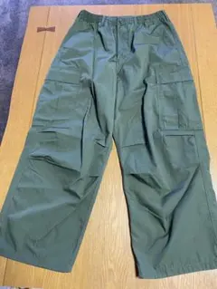 GU カーゴパンツ オリーブグリーン