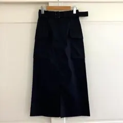 ツイルストレッチサファリスカート - メルカリ
