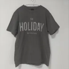 スピックアンドスパン　THE HOLIDAY 　 Tシャツ　グレー
