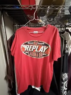 REPLAY Tシャツ レッド