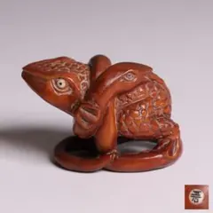 時代提物 根付 天然素材 在銘【鬼の親子】高7.7cm 横幅3.1cm 重44ｇ Yahoo!オークション - 根付 木彫 鬼 時代 提げ物 約3cm×3cm 細密