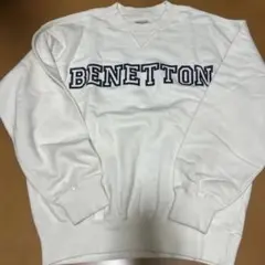BENETTON ホワイト トレーナーのサムネイル
