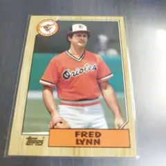 MLB 1987 トップス フレッド・リン　ボルチモアオリオールズ　370