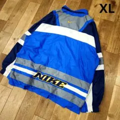 NIKE ナイキ ナイロンジャケット バックロゴ 刺繍ロゴ XL