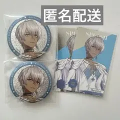 にじさんじ 8周年 メタルカード グリッター缶バッジ 4点セット イブラヒム