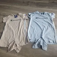 Champion ロンパース 2色セット 70