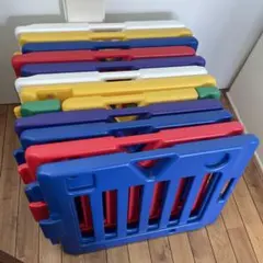 ミュージカルキッズランド 日本育児 ベビーサークル ベビーゲート 12枚セット