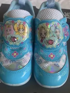 プリンセスプリキュア青いスニーカー19CMのサムネイル
