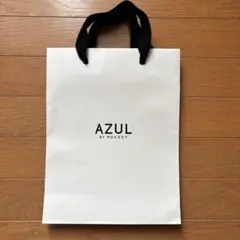 AZUL BY MOUSSY ショップ袋 ホワイト　白