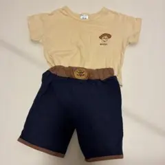 ウッディ セットアップ　Tシャツ　パンツ100cm