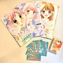 12歳。14.5巻 ヒロインファンブック　ちゃお付録ミニトランプとメモ5枚付き