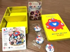 【メルカリ便】EXPO2025 万博セット① ミャクミャク 缶バッジ金平糖他　他