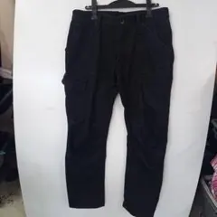 ワークマン！Fourth dimension あったか～カーゴパンツ 黒