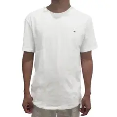 【新品未使用】トミーヒルフィガー ホワイトTシャツ