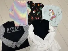 H&M 3点とノーブランド2点トップスセット　ばら売り不可