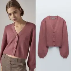 ZARA ザラ　ニットカーディガン