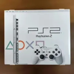 【箱と説明書付】SONY PlayStation 2 本体一式ホワイト　ジャンク