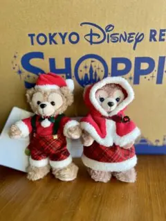 ダッフィー シェリーメイ ぬいぐるみバッジ