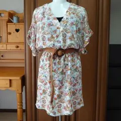 ZARAザラ  花柄ワンピース