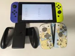 Switch本体 HORI連写コン ジョイコン(ブルー&ネオンイエロー)