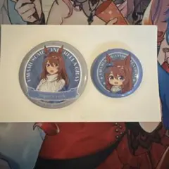 ウマ娘 シンデレラグレイ ハート型バッジ スーパークリーク - メルカリ