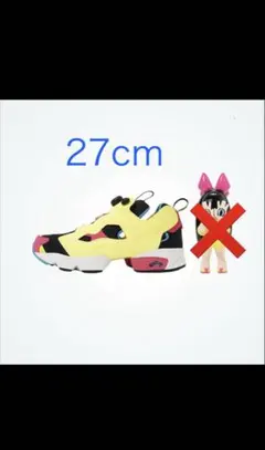 靴と箱のみ　ReebokINSTAPUMP FURY 94 GRAPEBRAIN