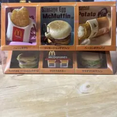 マクドナルド ミニチュアストラップ 6種セットのサムネイル