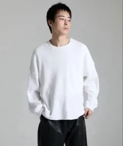DELUXE デラックス CONNOR サーマル カットソー 白 S 山田蓮 - メルカリ