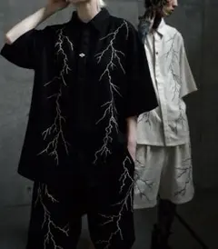 セットアップ GAKKIN 雷鳴 LIGHTNING EMBROIDERY - メルカリ