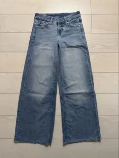 GAP デニムパンツ LOW RISE STRIDE ブルー