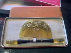 アンティーク　 金彩　樹脂　櫛笄　かんざし　簪