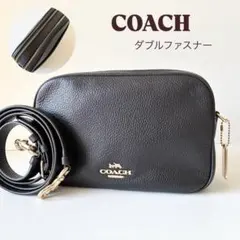 【新品】COACH ショルダーバッグ Wジップ ジェイミー カメラバッグ