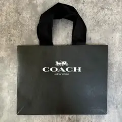 COACH ショップ袋 黒