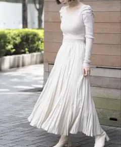 リリアンカラット　ニットドッキングワンピース　LILLIAN CARAT