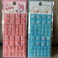 My Melody & Cinnamoroll タイルシールセット