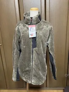 ワークマン ダイヤフリース裏アルミジャケット モカ　L 木村拓哉