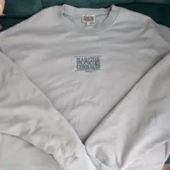 マリテフランソワジルボー　スウェット　トレーナー　ブルー