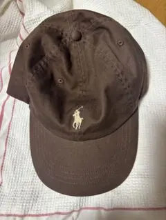 ラルフローレン　ブラウンキャップ