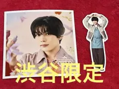 なにわ男子 ましかくフォト フレークシール Floral 冬 長尾謙杜 渋谷限定