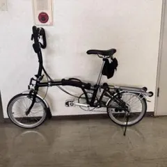 BROMPTON 外装5速 フルカスタマイズ レトロ 桜ピンク - メルカリ