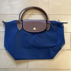 LONGCHAMP ロンシャン ルプリアージュ トートバッグ ネイビー Sサイズ