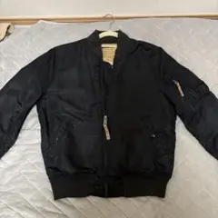 アルファALPHA INDUSTRIES MA-1 フライトジャケット S 黒