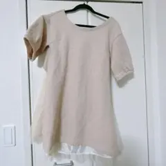 【マーキュリーデュオ】レースリボン　ミニワンピース