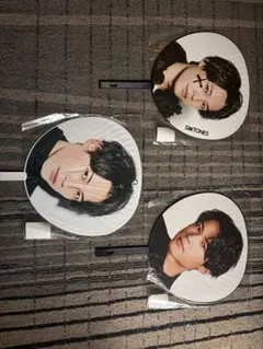 2点セット 松村北斗 うちわ ペンライト SixTONES YOUNG OLD - メルカリ