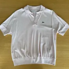 LACOSTE 半袖 ポロシャツ ピンク